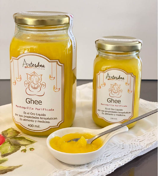 Ghee Ayurvédico "Mantequilla Clarificada"